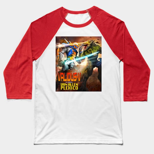 Validus-V Baseball T-Shirt by Plasmafire Graphics